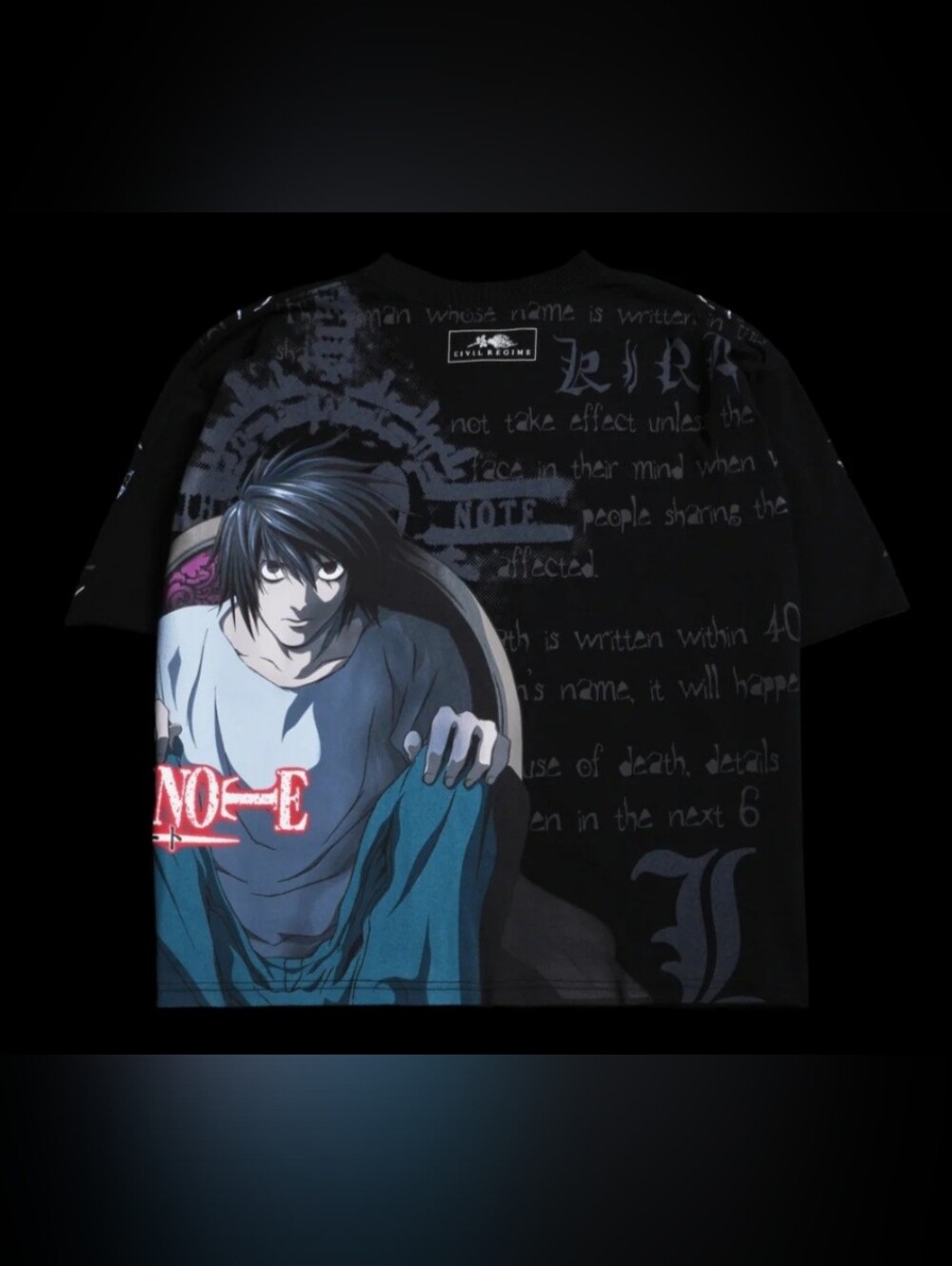 Civil Regime "Ls Fatal Stare" Side By Side Dungeon Tee
